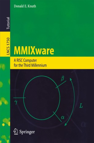 MMIXware A RISC Computer For The Third Millennium Lecture Notes In
Computer Science