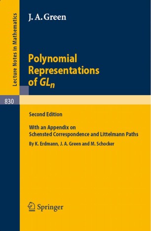 Polynomial Representations Of Gln Springerlink