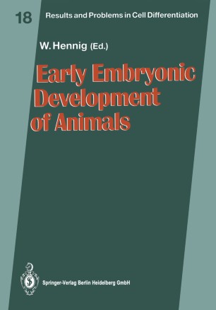 Early Embryonic Development Of Animals Springerlink