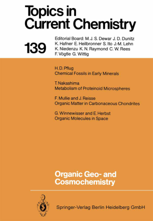 Organic Geo And Cosmochemistry Springerlink