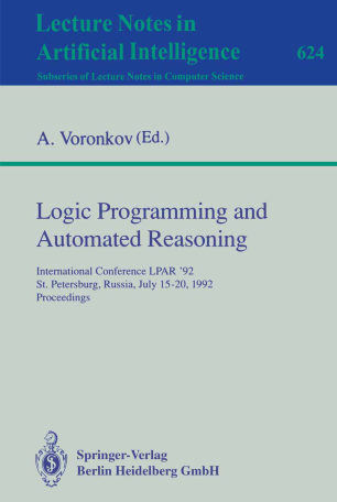 Logic Programming And Automated Reasoning Springerlink