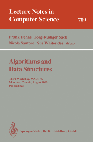 Algorithms and Data Structures | SpringerLink