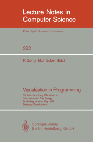 Visualization In Programming Springerlink