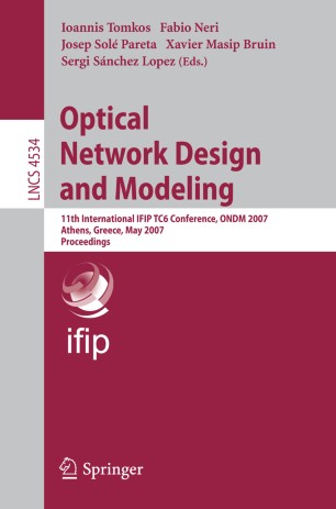 Optical Network Design and Modeling | SpringerLink