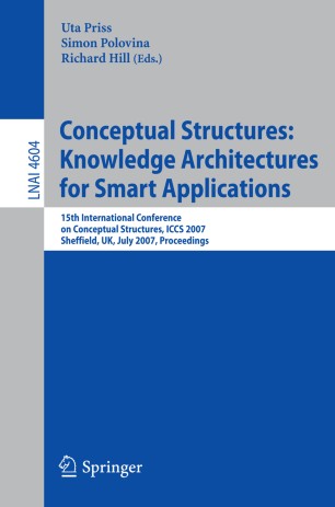 Conceptual Structures Knowledge Architectures For Smart