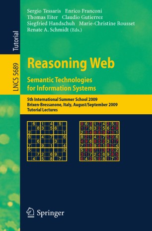 Reasoning Web Semantic Technologies For Information