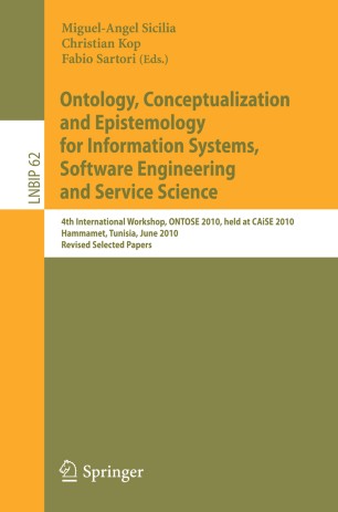 Ontology Conceptualization And Epistemology For