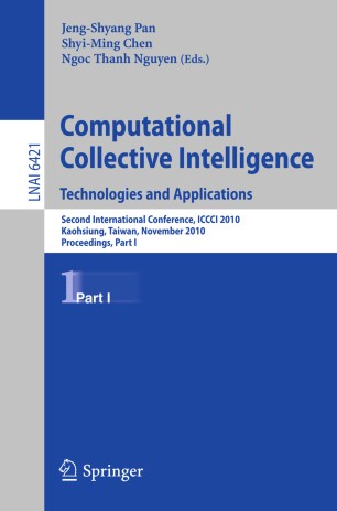 Computational Collective Intelligence Technologies And