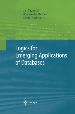 Logics For Emerging Applications Of Databases Springerlink