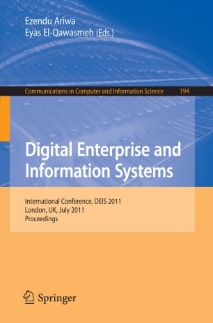Digital Enterprise And Information Systems Springerlink