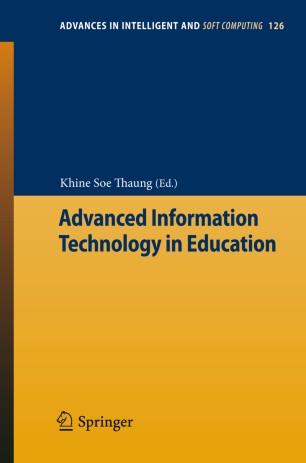 Advanced Information Technology In Education Springerlink