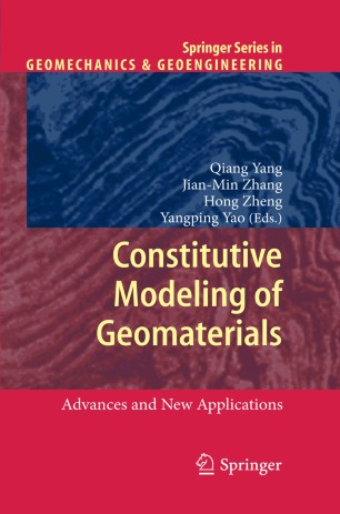 Constitutive Modeling Of Geomaterials Springerlink - 