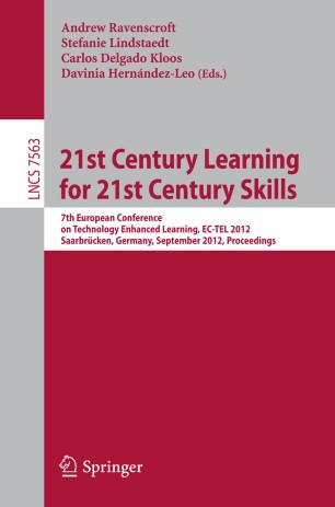 21st Century Learning For 21st Century Skills 7th European Conference
On Technology Enhanced Learning ECTEL