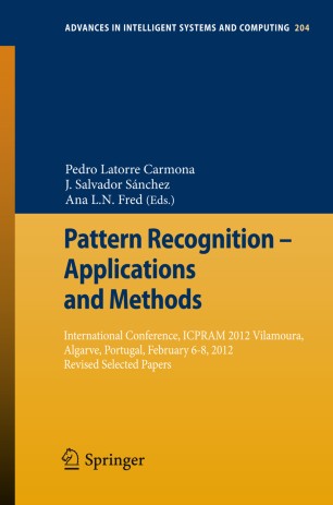 Pattern Recognition Applications And Methods Springerlink