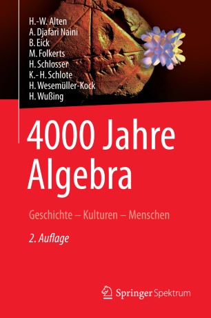 4000 Jahre Algebra Springerlink