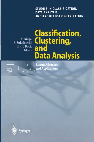 Classification Clustering And Data Analysis Springerlink