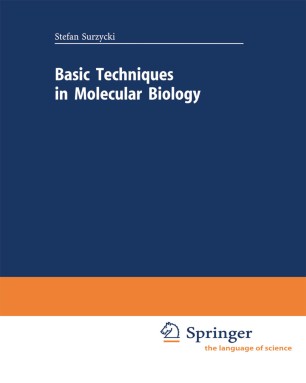 Basic Techniques in Molecular Biology | SpringerLink