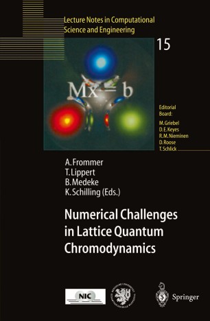 Numerical Challenges In Lattice Quantum Chromodynamics Springerlink