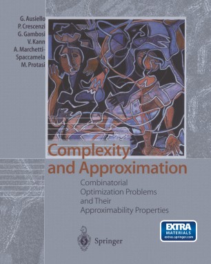 Complexity And Approximation Springerlink