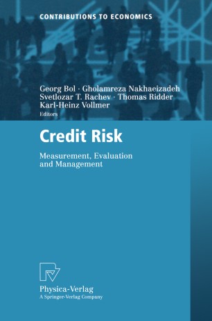 Credit Risk Springerlink