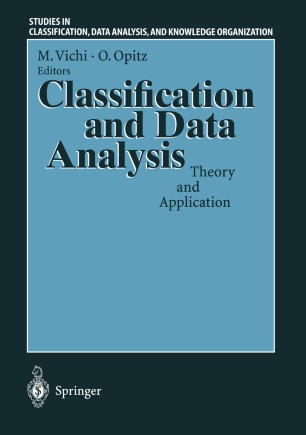 Classification And Data Analysis Springerlink