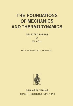 The Foundations Of Mechanics And Thermodynamics Springerlink