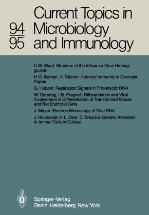 Current Topics In Microbiology And Immunology Springerlink