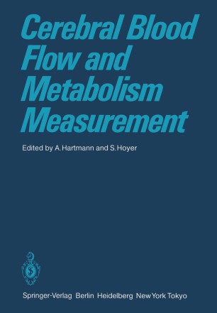 Cerebral Blood Flow And Metabolism Measurement Springerlink - 