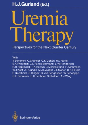 Uremia Therapy Springerlink