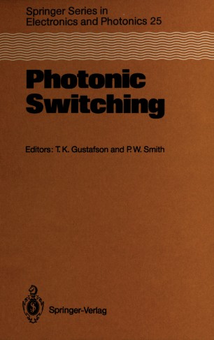 Photonic Switching Springerlink - 