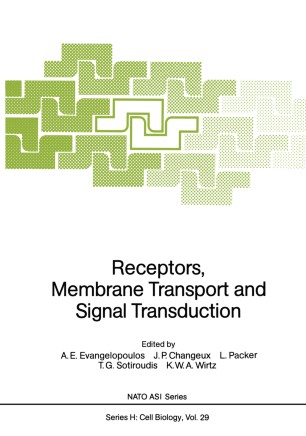Receptors Membrane Transport And Signal Transduction Springerlink