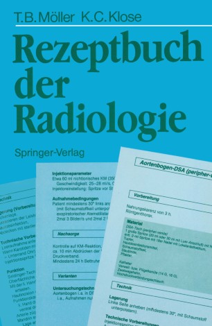 Rezeptbuch Der Radiologie Springerlink