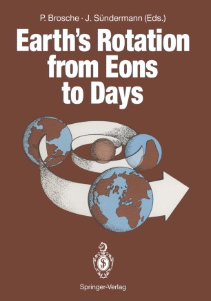 Earth S Rotation From Eons To Days Springerlink