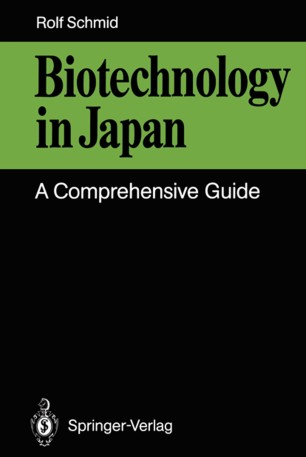 Biotechnology In Japan Springerlink
