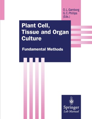 Plant Cell Tissue And Organ Culture Springerlink