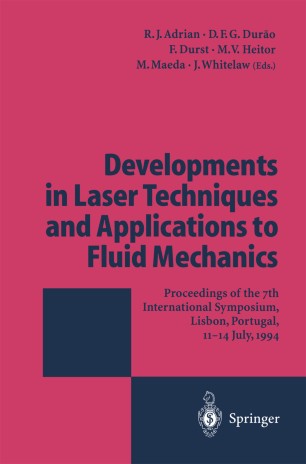 Developments In Laser Techniques And Applications To Fluid Mechanics Springerlink