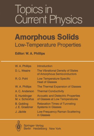 Amorphous Solids Springerlink