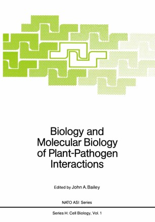 Biology And Molecular Biology Of Plant Pathogen