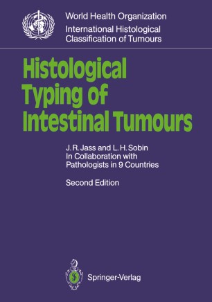 Histological Typing Of Intestinal Tumours Springerlink