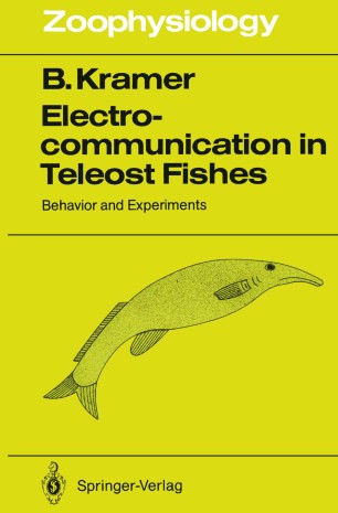 Electrocommunication In Teleost Fishes Springerlink