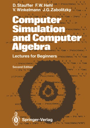 Computer Simulation And Computer Algebra Springerlink