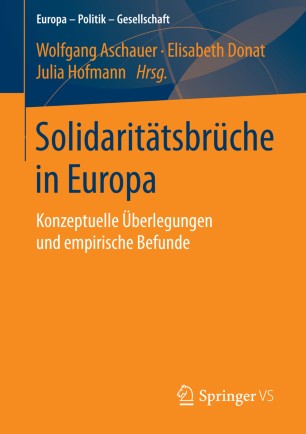 Solidaritätsbrüche in Europa | SpringerLink
