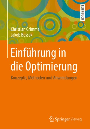 Einfuhrung In Die Optimierung Springerlink