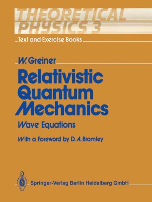 Relativistic quantum mechanics oxford