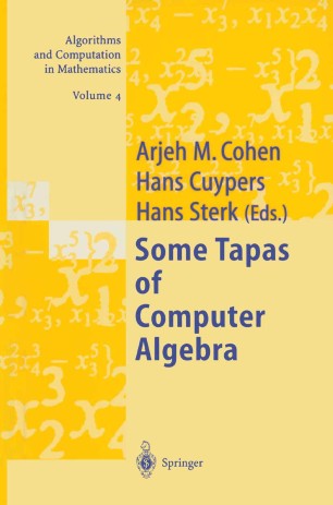 Some Tapas Of Computer Algebra Springerlink
