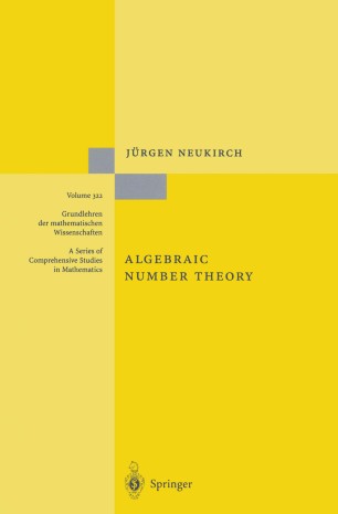 Algebraic Number Theory Springerlink