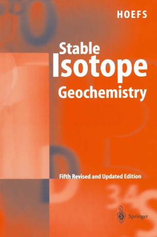 Stable Isotope Geochemistry Springerlink