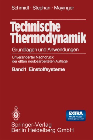 Technische Thermodynamik Springerlink