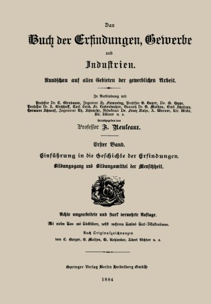 Einführung In Die Geschichte Der Erfindungen | Springerlink