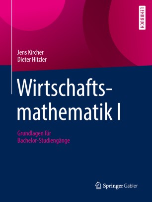 Wirtschaftsmathematik I | SpringerLink
